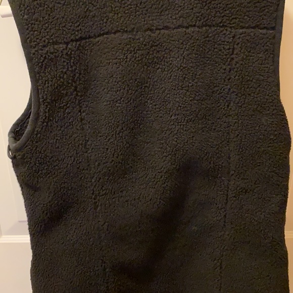 Express Sherpa Fleece Vest - Black - Size S - Picture 5 of 5